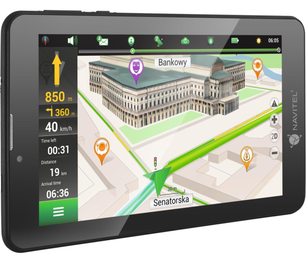 NAVITEL T700 3g Revolution Mapy 45 Krajów  Europy i Pelnej Rosji: Android 6 - 349470 - zdjęcie 5